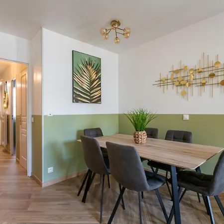 Appartement Jungle Duplex With Pool 5 Min Disneyland Serris